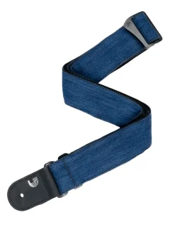 D'Addario 50DN01 Denim Guitar Strap (Blue)