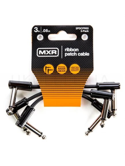 Кабель MXR 3 Inch Ribbon Patch Cable 3 PACK