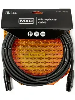 MXR DCM15 Microphone Cable 15ft (4.6m)