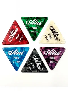Alice AP-L 0.96mm Colorful Celluloid Equilateral Triangle