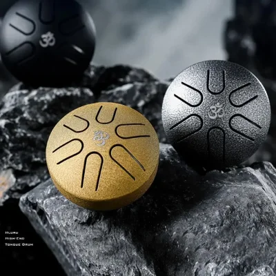 Глюкофон Hluru TM6-3 Golden 3" (8см) 6 нот
