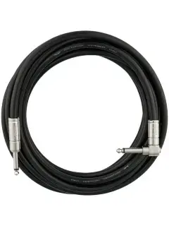Fender Cable Professional Series Kill Switch 15' Angled Black