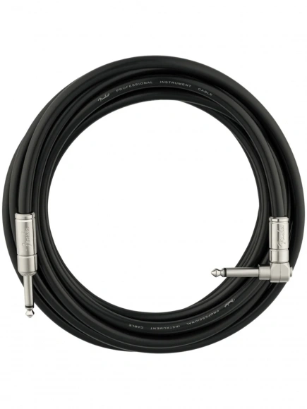Кабель Fender Cable Professional Series Kill Switch 15' Angled Black