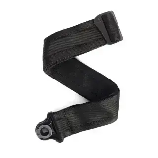 D'Addario 50BAL00 Auto Lock Guitar Strap (Black)