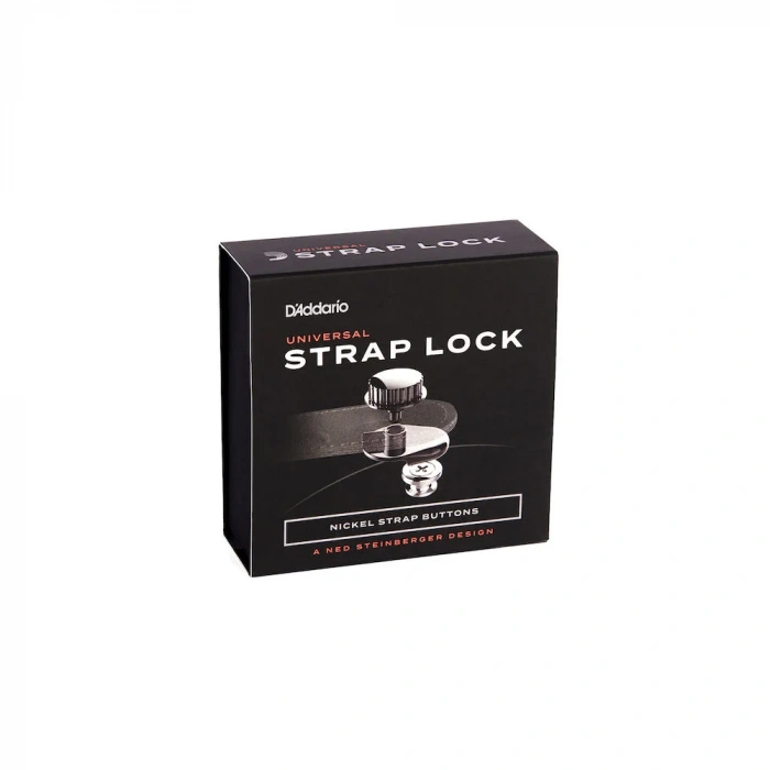 Стреплок Стреплок D'Addario PW-SLS-02 Universal Strap Lock System (Nickel)