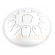 Глюкофон Hluru Huashu THL13-12 White 12" (30см) 13 нот Tongue Drum Carbon Steel
