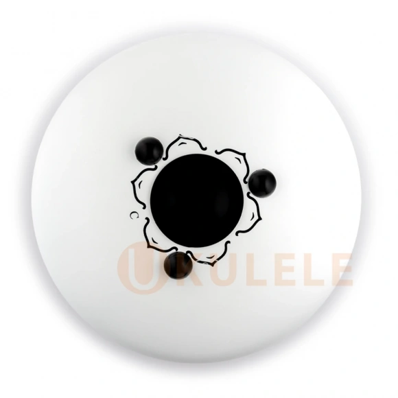 Глюкофон Hluru Huashu THL13-12 White 12" (30см) 13 нот Tongue Drum Carbon Steel