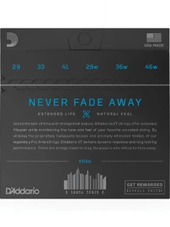 D'Addario XTC46 XT Classical Hard Tension