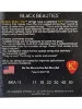 Струни DR BKA-11 Black Beauties Acoustic Custom Light 11-50