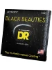 Струни DR BKA-11 Black Beauties Acoustic Custom Light 11-50