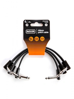 MXR 6 Inch Ribbon Patch Cable 3 Pack