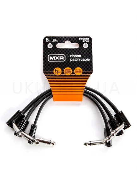Кабель MXR 6 Inch Ribbon Patch Cable 3 Pack
