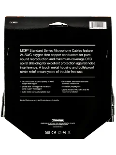 MXR DCM25 Microphone Cable 25ft (7.6m)