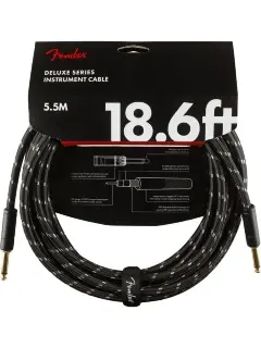 Fender Cable Deluxe Series 18.6' Black Tweed