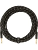 Інструментальний кабель Fender Cable Deluxe Series 18.6' Black Tweed