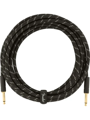 Інструментальний кабель Fender Cable Deluxe Series 18.6' Black Tweed