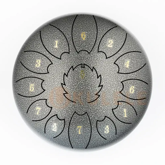 Глюкофон Fzone STD10I13N Gray Steel Tongue Drum