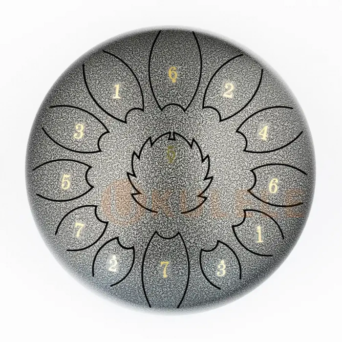 Глюкофон Глюкофон Fzone STD10I13N Gray Steel Tongue Drum