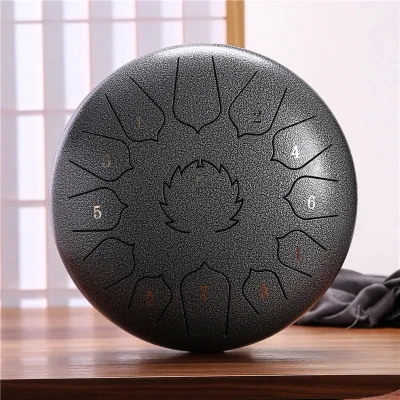 Глюкофон Fzone STD10I13N Gray Steel Tongue Drum