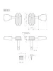 Кілки Gotoh SD90-SL N