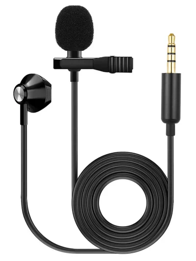 Мікрофон Fzone KM-03 Lavalier Microphone w/ Earphone