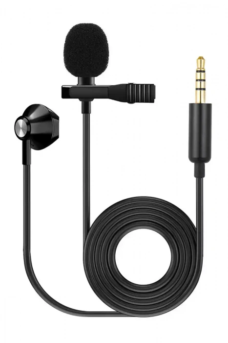 Мікрофон Мікрофон Fzone KM-03 Lavalier Microphone w/ Earphone