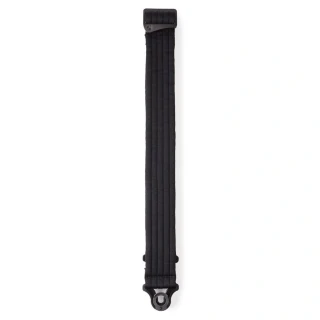 D'Addario 50BAL01 Auto Lock Guitar Strap (Black Padded Stripes)