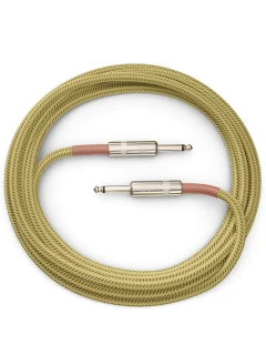 D'Addario PW-BG-10TW Custom Series Braided Instrument Cable Tweed (3m)