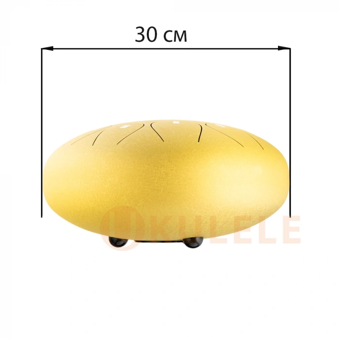 Глюкофон Глюкофон Hluru Huashu THL13-12 Golden 12" (30см) 13 нот Tongue Drum Carbon Steel