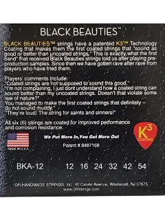 DR BKA-12 Black Beauties Acoustic Light 12-54