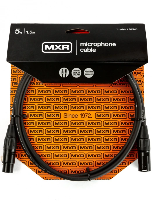 MXR DCM5 Microphone Cable 5ft (1.5m)