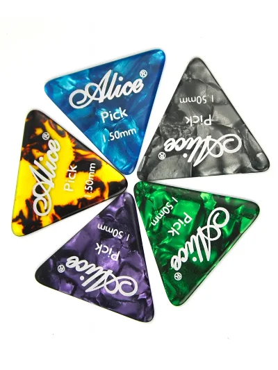 Медіатор Alice AP-L 1.50mm Colorful Celluloid Equilateral Triangle