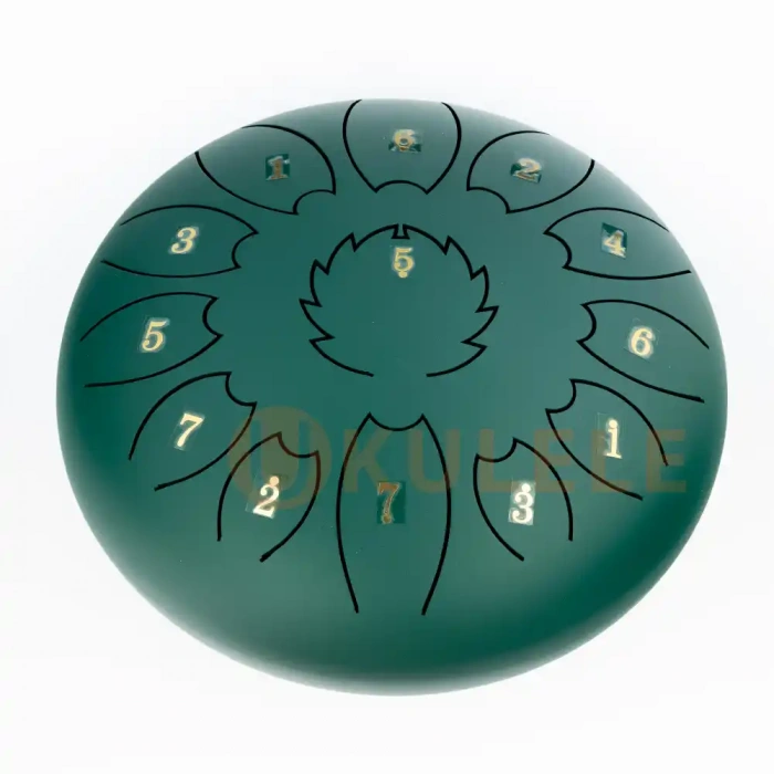 Fzone STD10I13N Green Steel Tongue Drum