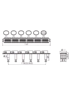 Paxphil WJ55 6-in line CR