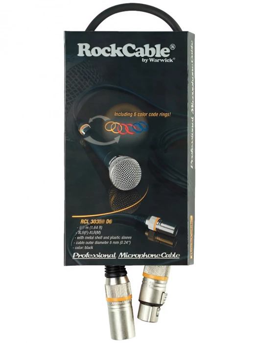 RockCable RCL30351 D7 Microphone Cable (1m)