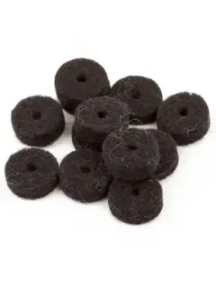 Fender Strap Button Felt Washers Black