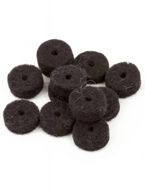 Fender Strap Button Felt Washers Black