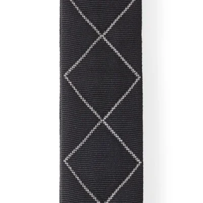 Ремінь для гітари D'Addario 50BAL02 Auto Lock Guitar Strap (Black Padded Diamonds)