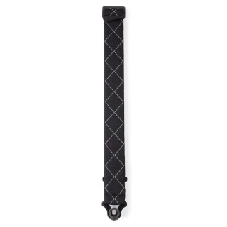 D'Addario 50BAL02 Auto Lock Guitar Strap (Black Padded Diamonds)