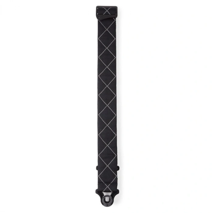 D'Addario 50BAL02 Auto Lock Guitar Strap (Black Padded Diamonds)