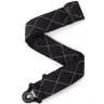 Ремінь для гітари D'Addario 50BAL02 Auto Lock Guitar Strap (Black Padded Diamonds)