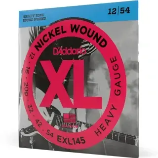 D'Addario EXL145 XL Nickel Wound Heavy 12-54
