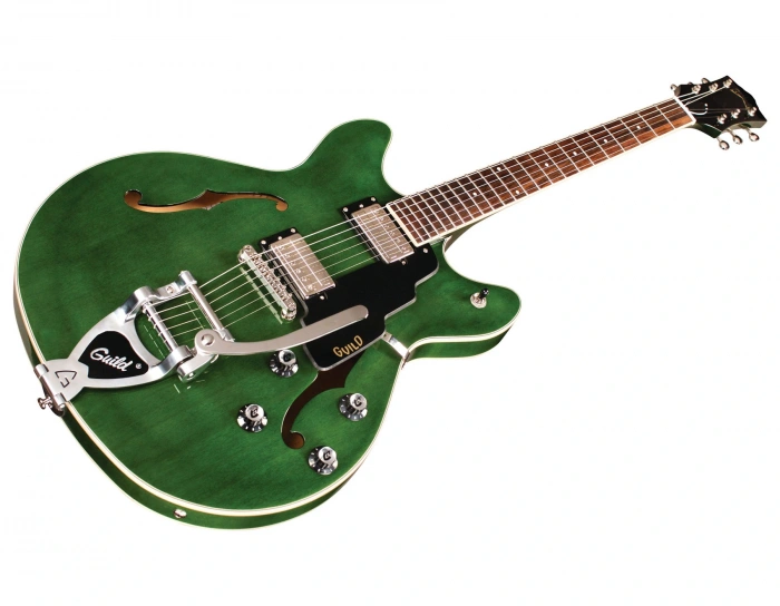 Напівакустична гітара Напівакустична гітара Guild Starfire I DC GVT (Emerald Green)