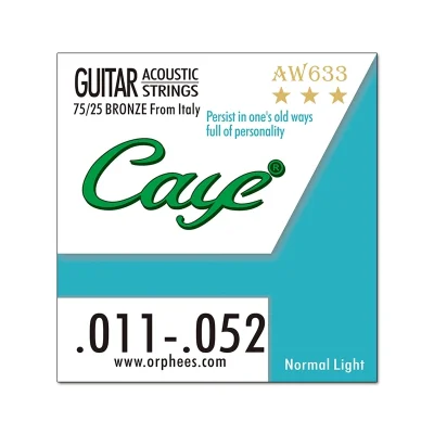 Струни Orphee Caye AW633 Bronze 11-52