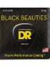 Струни DR BKA-13 Black Beauties Acoustic Medium 13-56
