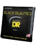 Струни DR BKA-13 Black Beauties Acoustic Medium 13-56
