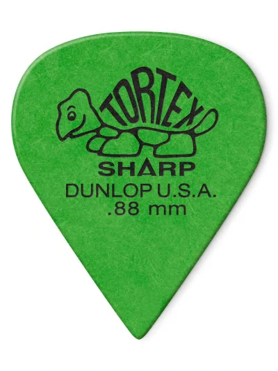 Набір медіаторів Dunlop 412P.88 Tortex Sharp Pick .88mm