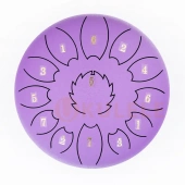 Fzone STD10I13N Purple Steel Tongue Drum Fzone STD10I13N Purple Steel Tongue Drum