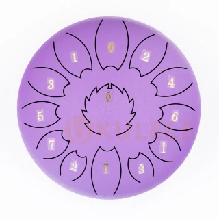 Fzone STD10I13N Purple Steel Tongue Drum