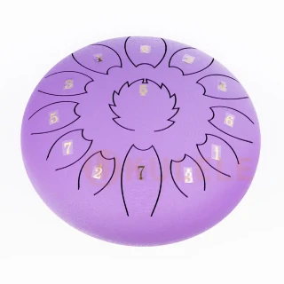 Fzone STD10I13N Purple Steel Tongue Drum